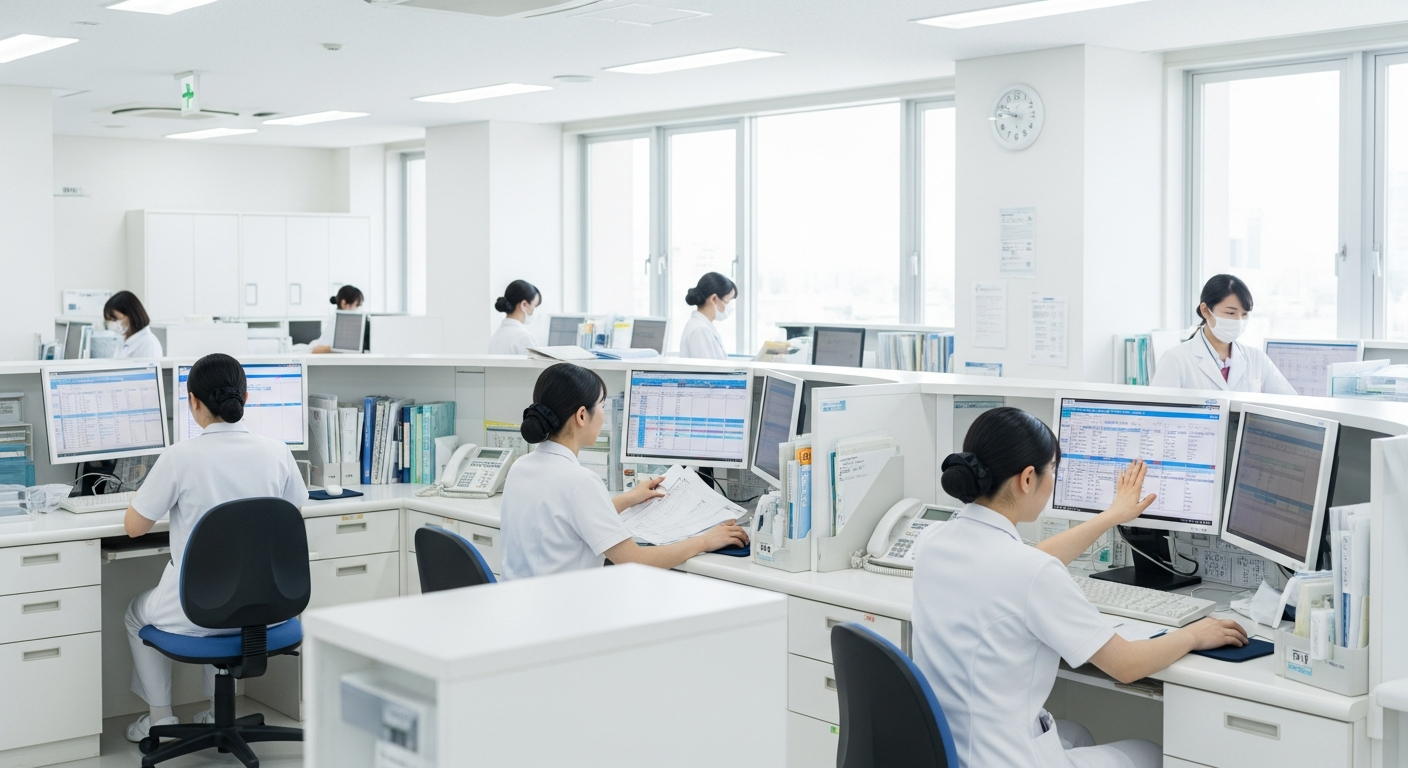 病院ナースステーション